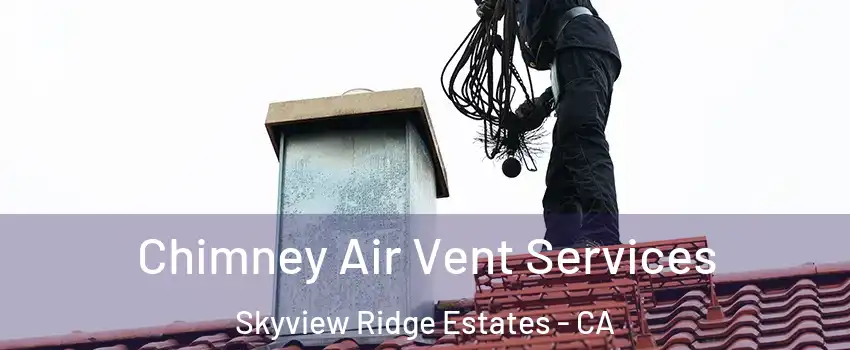 Chimney Air Vent Services Skyview Ridge Estates - CA