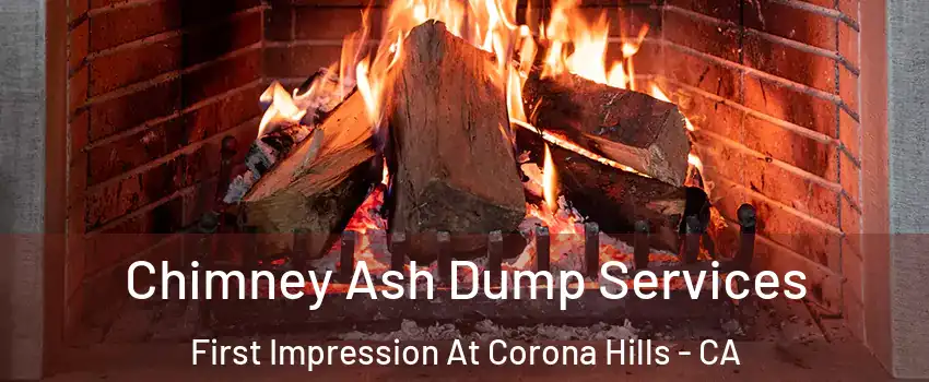 Chimney Ash Dump Services First Impression At Corona Hills - CA