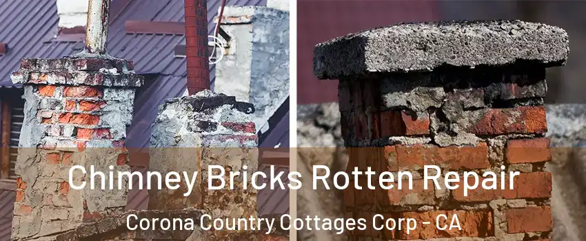 Chimney Bricks Rotten Repair Corona Country Cottages Corp - CA