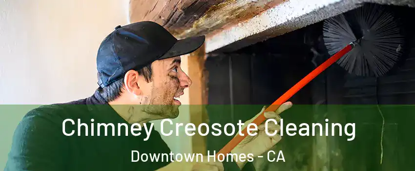 Chimney Creosote Cleaning Downtown Homes - CA