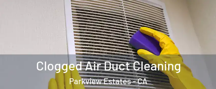 Clogged Air Duct Cleaning Parkview Estates - CA