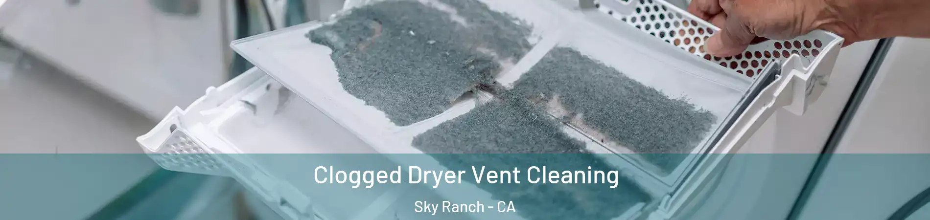 Clogged Dryer Vent Cleaning Sky Ranch - CA