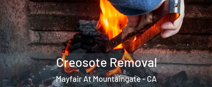 Creosote Removal Mayfair At Mountaingate - CA