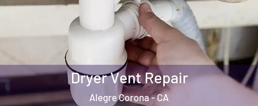 Dryer Vent Repair Alegre Corona - CA