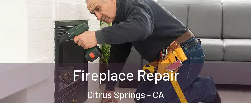 Fireplace Repair Citrus Springs - CA