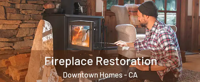 Fireplace Restoration Downtown Homes - CA