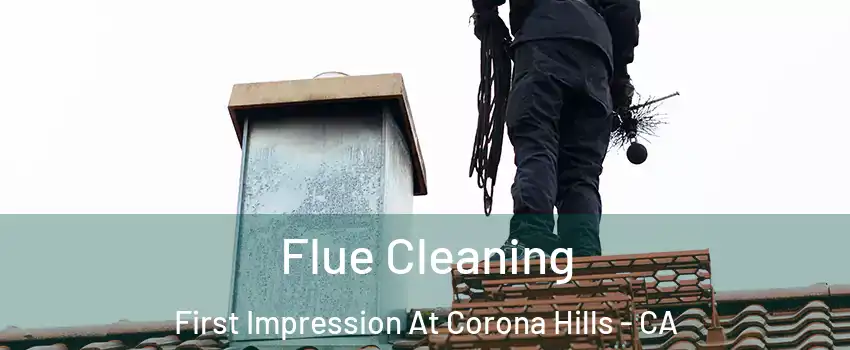 Flue Cleaning First Impression At Corona Hills - CA