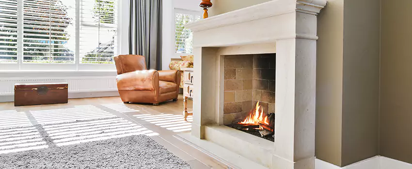 Vintage Fireplace Refacing in Downtown Homes, California