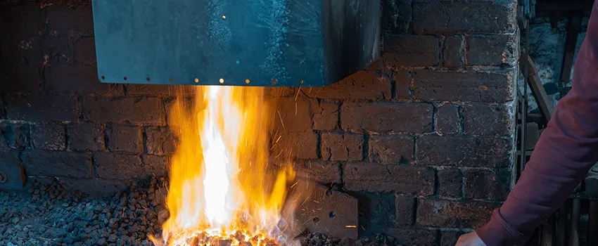 Fireplace Throat Plates Repair and installation Services in Downtown Homes, CA