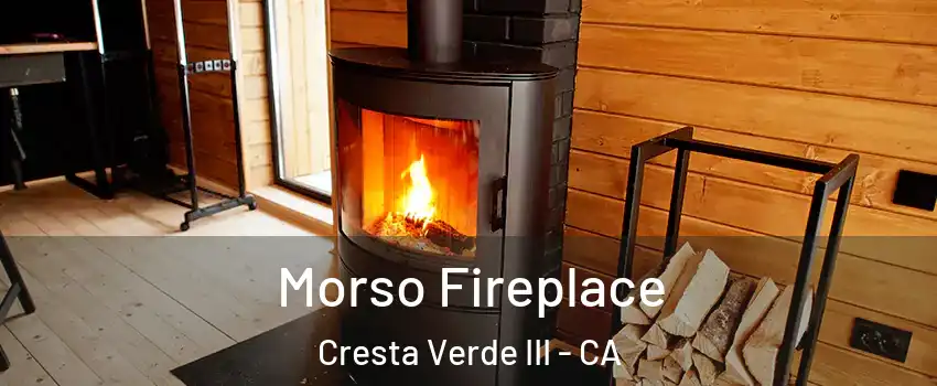 Morso Fireplace Cresta Verde III - CA