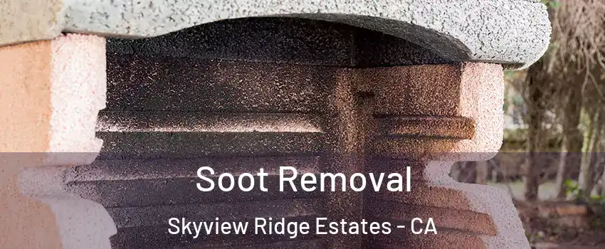 Soot Removal Skyview Ridge Estates - CA