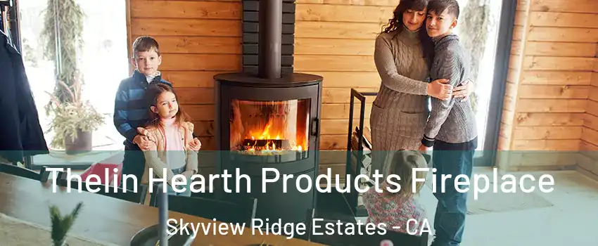 Thelin Hearth Products Fireplace Skyview Ridge Estates - CA